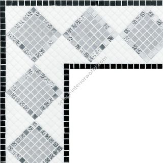 Bisazza / Mosaico - Borders / Giunone Oro Bianco 10