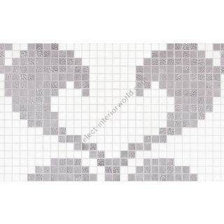 Bisazza / Mosaico - Decorations / Hearts Oro Bianco (Modern)