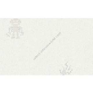 Bisazza / Mosaico - Decorations / Hearts & Robots White (Luxe)