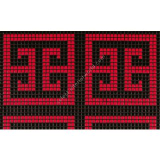 Bisazza / Mosaico - Decorations / Key Red (Flooring)