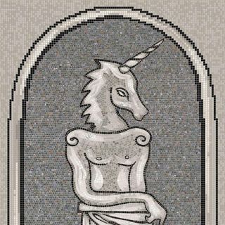 Bisazza / Mosaico - Decorations / Licorne Grise (Timeless)