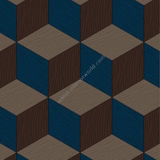 Bisazza / Wood - Decorations / New Escalier Bleu