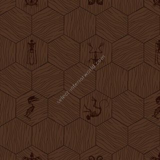 Bisazza / Wood - Decorations / New Gingham Cuoio