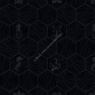 Bisazza / Wood - Decorations / New Gingham Notte