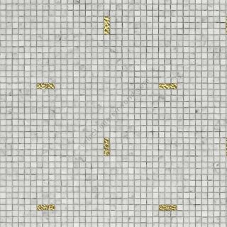 Bisazza / Marmosaico - Decorations / Palestro Bianco Oro Giallo