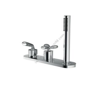 Bisazza / Bath/shower fittings / Bagno - the wanders collection / Petal 24 Chrome
