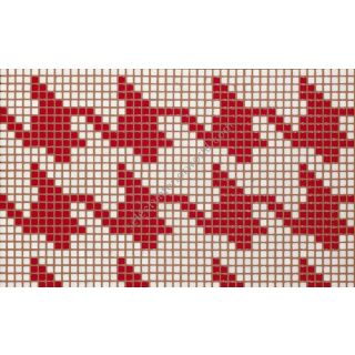 Bisazza / Mosaico - Decorations / Pied De Poule Rosso (Flooring)