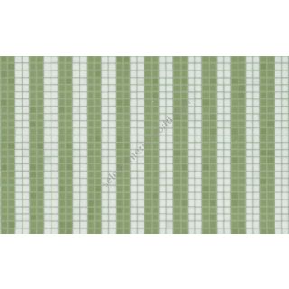 Bisazza / Mosaico - Decorations / Pinstripe Green (Flooring)