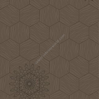 Bisazza / Wood - Decorations / Pirouette Marron Glacé