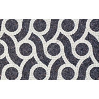 Bisazza / Mosaico - Decorations / Plait Black (Modern)