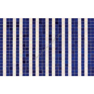 Bisazza / Mosaico - Decorations / Righe Bianco Blu (Timeless)