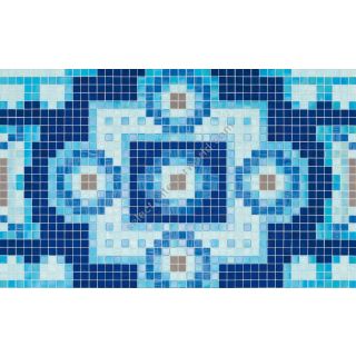 Bisazza / Mosaico - Decorations / Silk Blue (Modern)