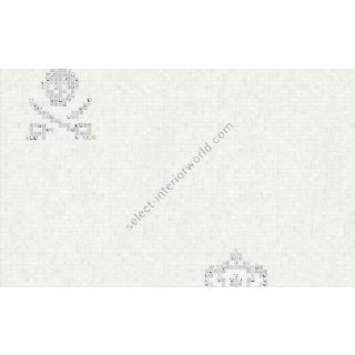 Bisazza / Mosaico - Decorations / Skulls & Crowns White (Luxe)