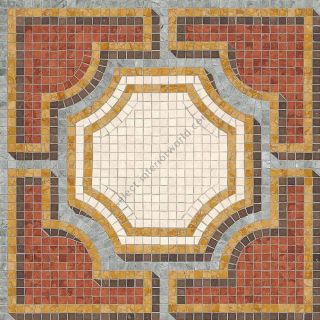 Bisazza / Marmosaico - Decorations / Solferino Rosso