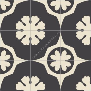 Bisazza / Cementiles / Twiggy Nero
