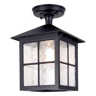 Elstead Lighting / Outdoor Ceiling Lights / Winchester Porch Lantern Black