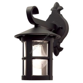 Elstead Lighting / Outdoor Wall Lights / Hereford 1 Down Lantern Black