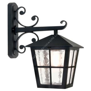 Elstead Lighting / Outdoor Wall Lights / Canterbury Down Lantern Black