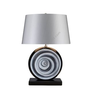Elstead Lighting / Table Lamps / Black Swirl