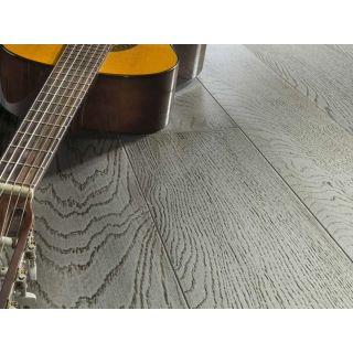 Bassano Parquet / Brushed oak parquet / Archisound Oak Polka