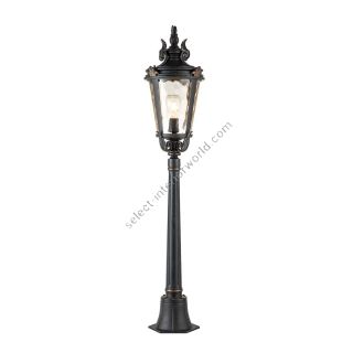 Elstead Lighting / Outdoor Post Lights / Baltimore 1 Medium Pillar Weathered Bronze