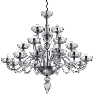 Glass & Glass Murano / Chandeliers / Contemporary Venetian chandeliers C-1930/21