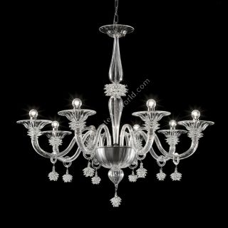 Glass & Glass Murano / Chandeliers / Traditional Venetian chandeliers C-1940/8
