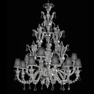 Glass & Glass Murano / Chandeliers / Traditional Venetian chandeliers C-1985/12P