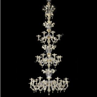 Glass & Glass Murano / Chandeliers / Traditional Venetian chandeliers C-2792/36