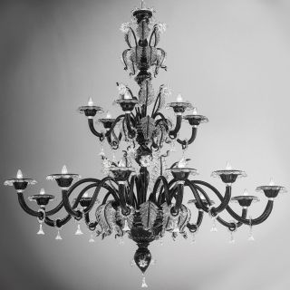 Glass & Glass Murano / Chandeliers / Traditional Venetian chandeliers C-28010/18