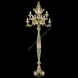 Glass & Glass Murano / Floor Lamps / Traditional Venetian chandeliers C-2909/P10
