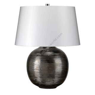Elstead Lighting / Table Lamps / Caesar 1 Silver