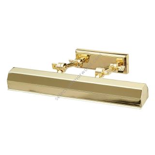 Elstead Lighting / Picture Lights / Chawton Medium Polished Brass