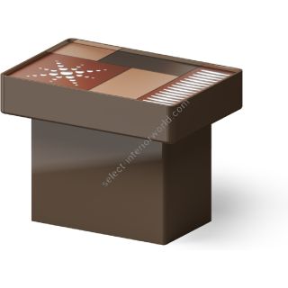 Arte Veneziana / Nightstands & Bedside Tables / Coconut Cube Contemporary FNS-LDC-110-80