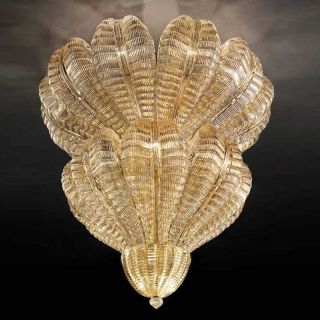 Glass & Glass Murano / Semi-Flush Mounts / Naga 1 ART. 1521/P