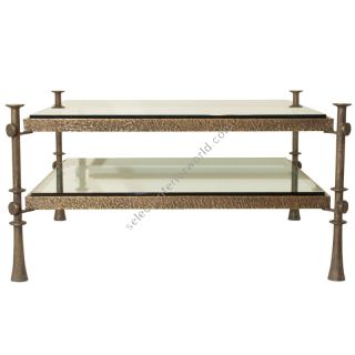 Corbin Bronze / Two Tier / Coffee Table