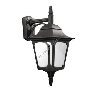 Elstead Lighting / Outdoor Wall Lights / Chapel 1 Down Lantern Black