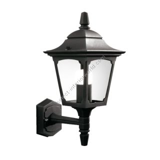 Elstead Lighting / Outdoor Wall Lights / Chapel Mini Up Lantern Black