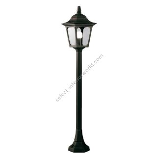 Elstead Lighting / Outdoor Post Lights / Chapel Mini Pillar Lantern Black