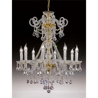 Italian Luxury Lighting / Chandeliers / Elegance Crystal 8 Lights D1305 008