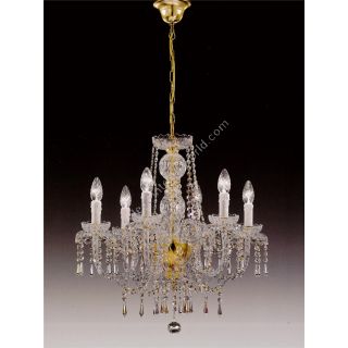 Italian Luxury Lighting / Chandeliers / Elegance Crystal 6 Lights D1310 006