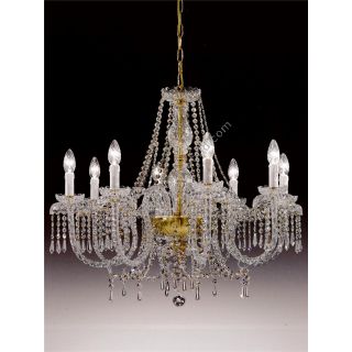 Italian Luxury Lighting / Chandeliers / Elegance Crystal 8 Lights D1310 008