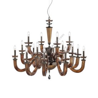 Euroluce Lampadari / Chandeliers / Desiderio L8+4+4 Brown