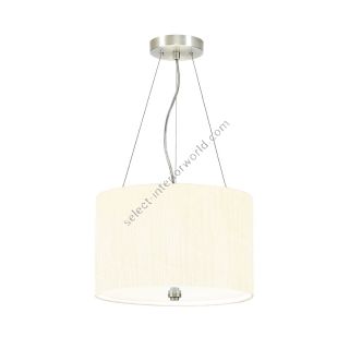 Elstead Lighting / Pendants & Suspension Lights / Pearce 14 Polished Chrome with Ivory Shade