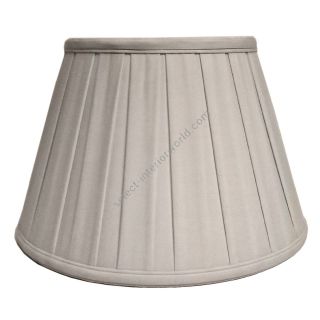 Elstead Lighting / Lampshades / 10 Cotton Box Pleat Oyster 25 cm