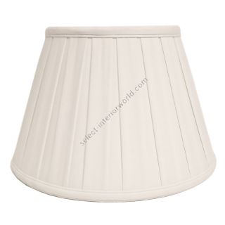Elstead Lighting / Lampshades / 12 Cotton Box Pleat Ivory 30 cm