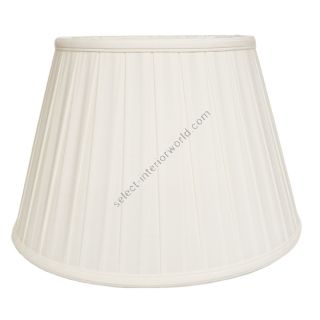 Elstead Lighting / Lampshades / 14 Cotton Box Pleat Ivory 35 cm