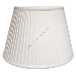 Elstead Lighting / Lampshades / 14 Cotton Fine Pencil Pleat Ivory 35 cm