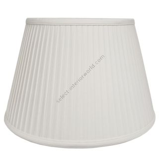 Elstead Lighting / Lampshades / 16 Cotton Fine Pencil Pleat Ivory 41 cm