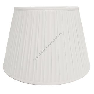 Elstead Lighting / Lampshades / 18 Cotton Box Pleat Ivory 46 cm
